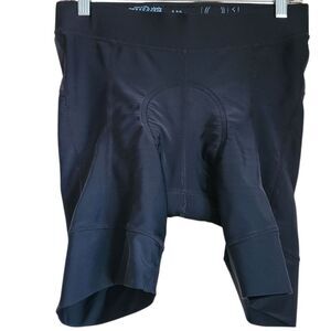 novara padded bike cycling shorts black mens M